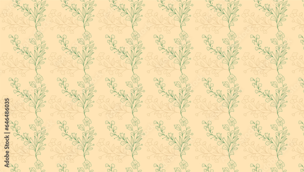 Ditsy pattern floral seamless texture. Abstract background with simple small blue flowers, leaves. Liberty style wallpapers. Subtle ornament. Elegant repeat design for decor, fabric, print Ditsy pattern floral seamless texture. Abstract background with simple small blue flowers, leaves. Liberty style wallpapers. Subtle ornament. Elegant repeat design for decor, fabric, print
