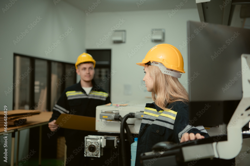 After the machinery was installed, both engineers inspected and tested it. After the machinery was installed, both engineers inspected and tested it.