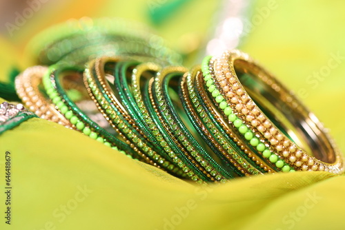 Fancy designer glass bracelets and bangles for woman fashion