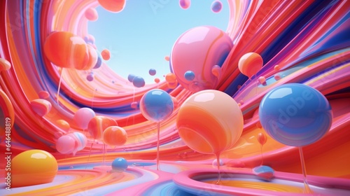 a colorful  abstract background with several locations