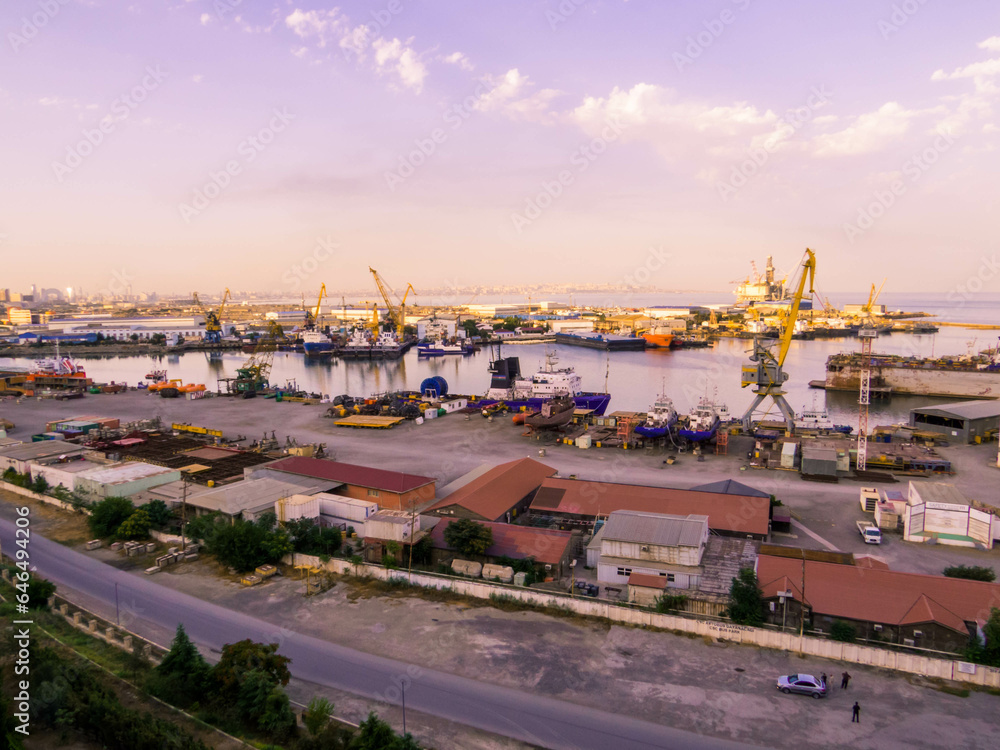 Bibiheybath Harbour, Baku