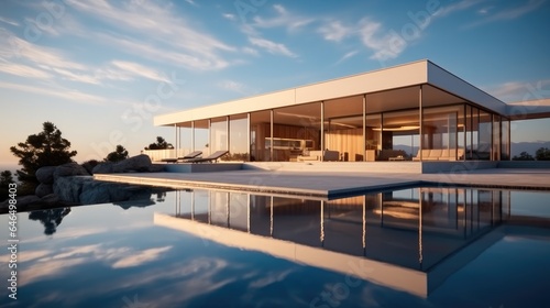 Modern Luxury House With Infinity Pool. © visoot