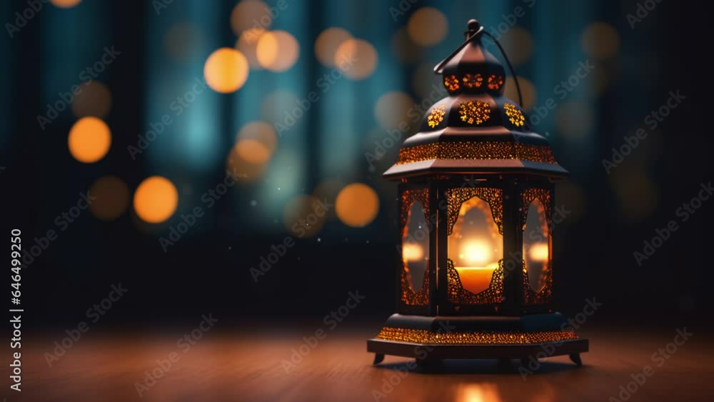 Ramadan Lantern Background Loop 4k Ramadan Lantern Background Loop 4k