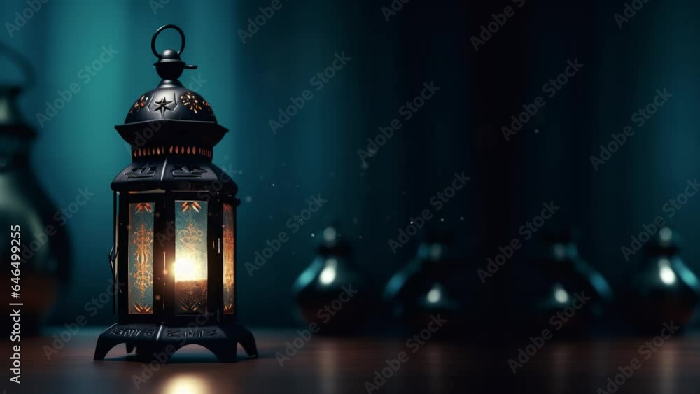 Ramadan Lantern Background Loop 4k Ramadan Lantern Background Loop 4k