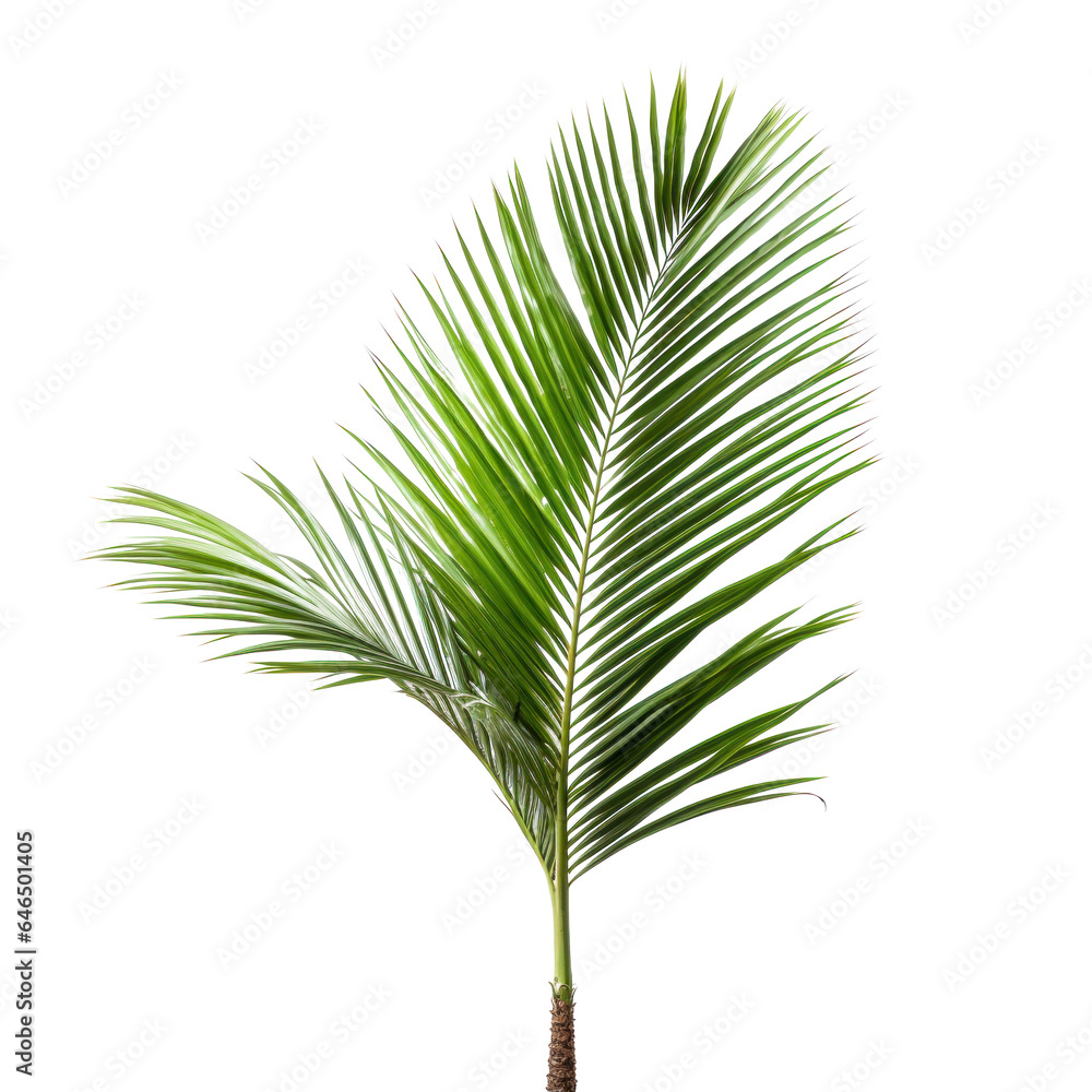 palm foliage, png file of isolated cutout object on transparent background. palm foliage, png file of isolated cutout object on transparent background.