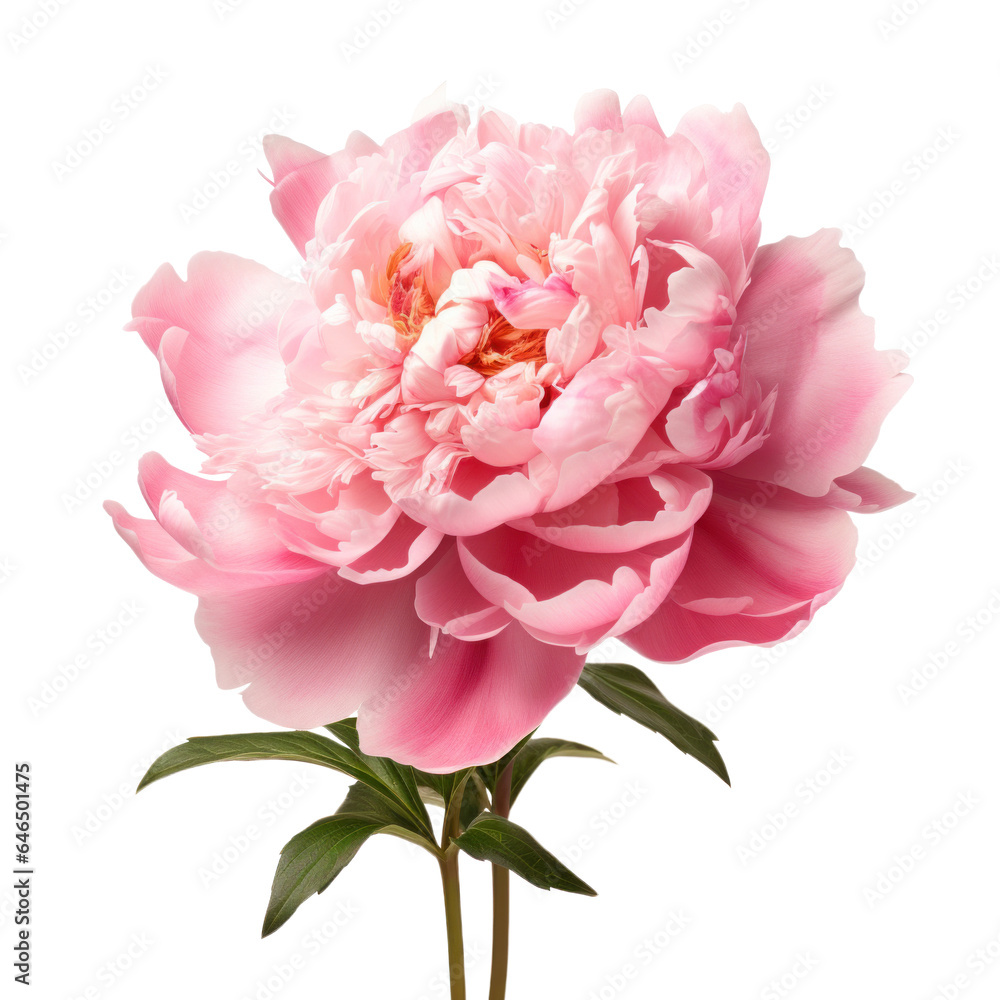 pink peonies flower , png file of isolated cutout object on transparent background. pink peonies flower , png file of isolated cutout object on transparent background.