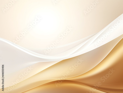 Abstract luxury invitation card background white and gold color for design and template