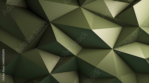 Abstract 3D Background of triangular Shapes in khaki Colors. Modern Wallpaper of geometric Patterns 