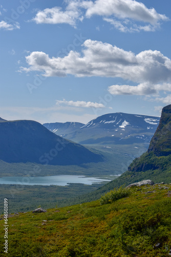 Wallpaper Mural Nature and mountains on the way into the Kebnekaise valley, Nikkaluokta. Torontodigital.ca