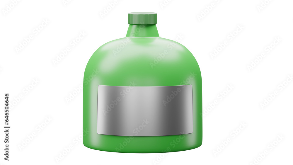3D rendering of drinking water bottle in military style, flask liquid, fluid container 3D rendering of drinking water bottle in military style, flask liquid, fluid container