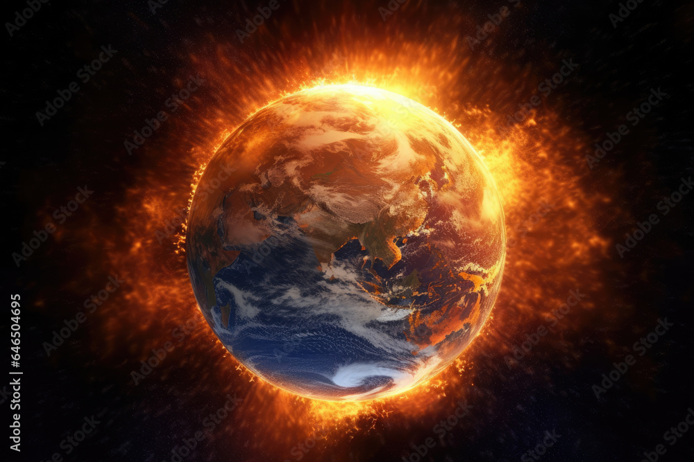 Global warming is the long-term heating of Earth, Gnerative AI