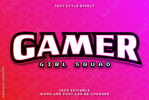 Wallpaper Mural Female esport team template logo  Torontodigital.ca