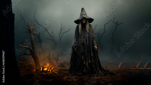 Fényképezés Halloween sinister enchantress