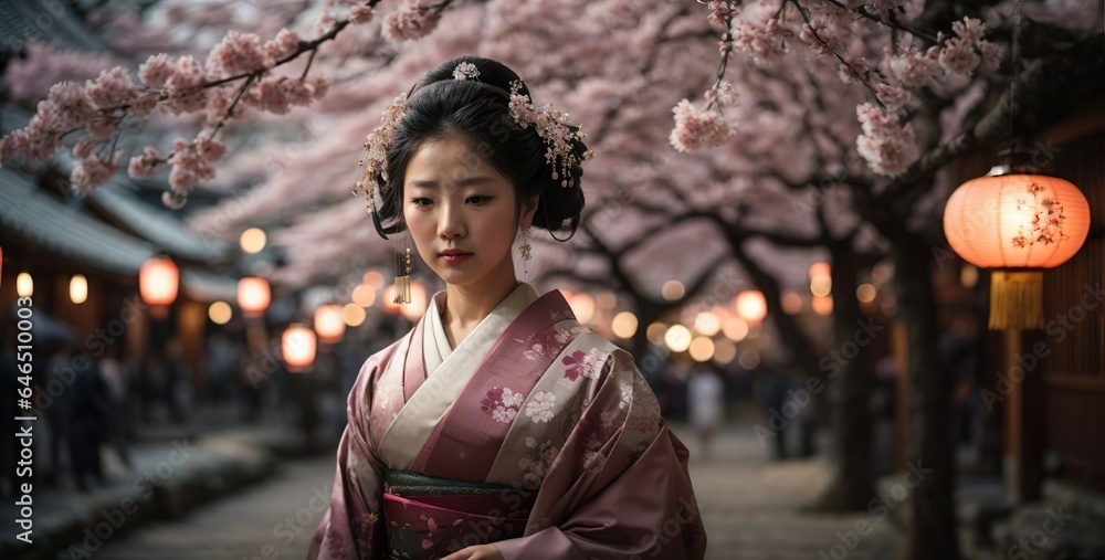 woman in kimono woman in kimono