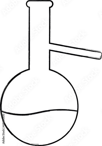 
Flask for chemical preparations for decoration and design.
