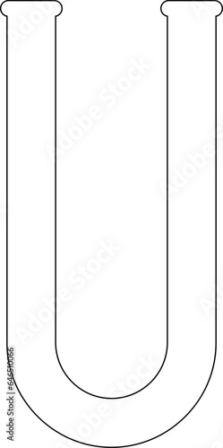 
Flask for chemical preparations for decoration and design.
