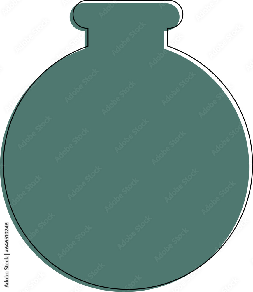 Flask for chemical preparations for decoration and design. Flask for chemical preparations for decoration and design.