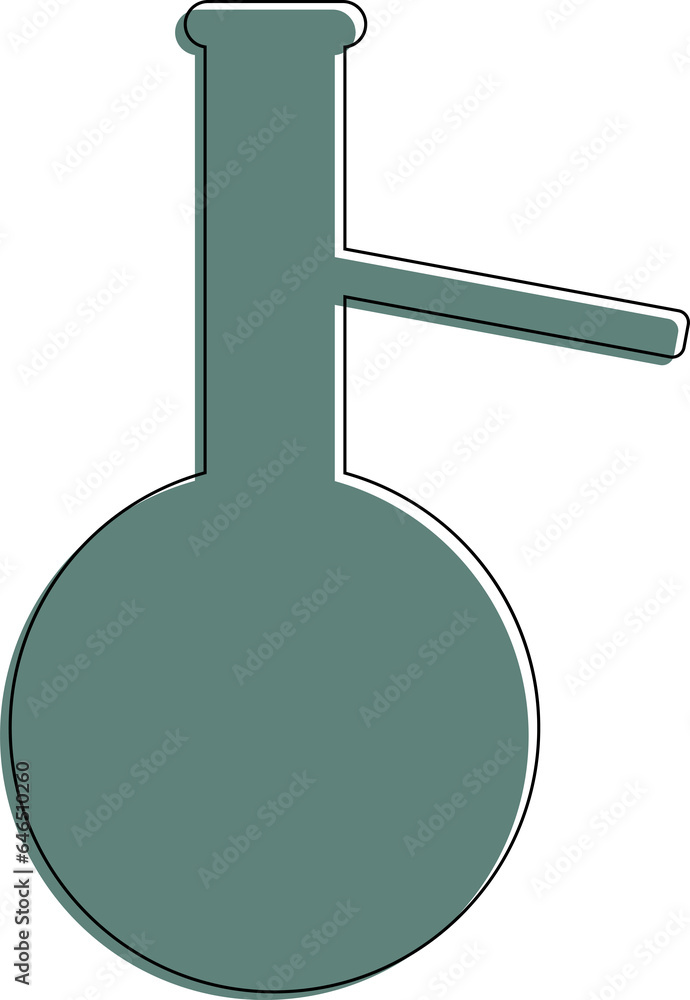 Flask for chemical preparations for decoration and design. Flask for chemical preparations for decoration and design.