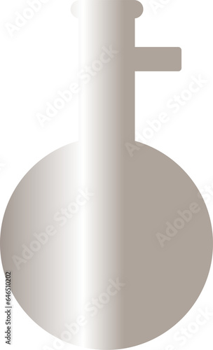 Flask for chemical preparations for decoration and design.