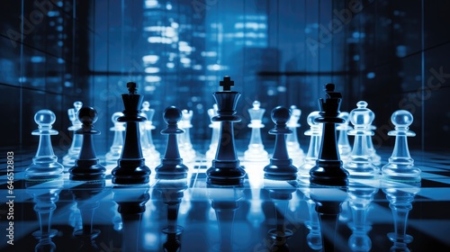 Chess concepts illuminate technology's role in shaping corporate landscapes, enabling informed decisions