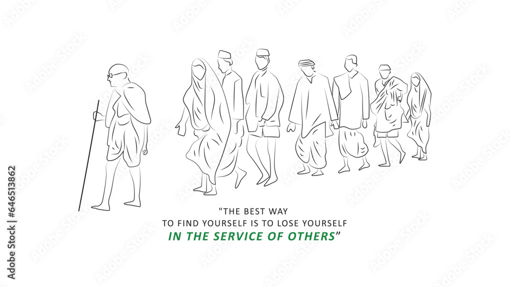 Gandhi Jayanti Poster Design With Quote Gandhi Jayanti Poster Design With Quote