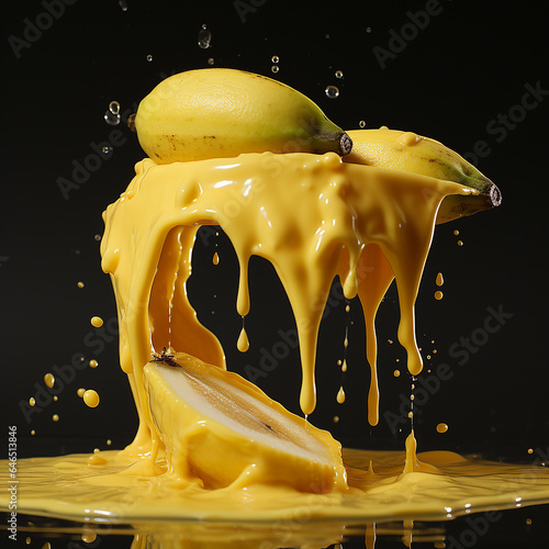 banana juice liquid