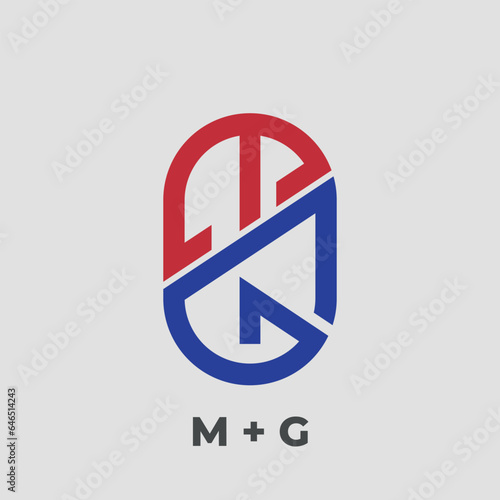 Free Download Letter Mg Logo. creative letter logo design  - GFXLoad
