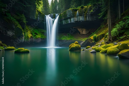 waterfall in the forest