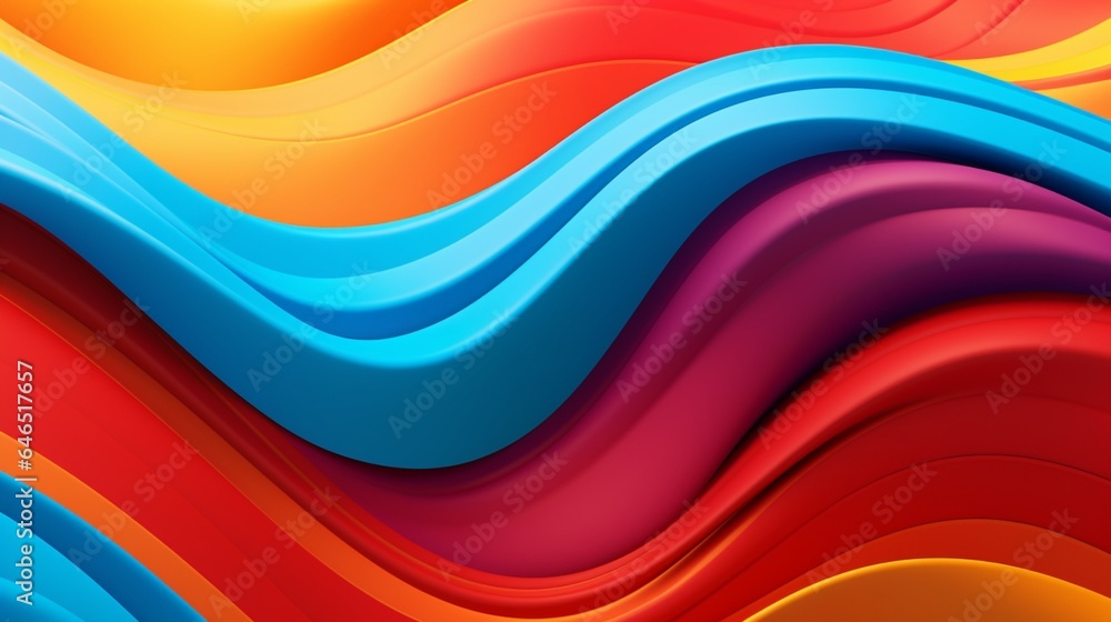 Colorful abstract background with wavy lines Colorful abstract background with wavy lines