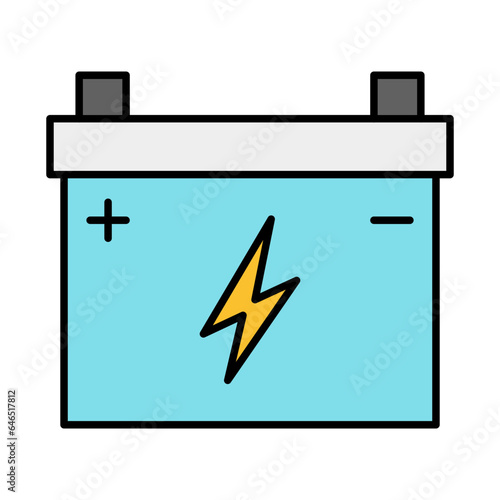 Accumulator Icon Design