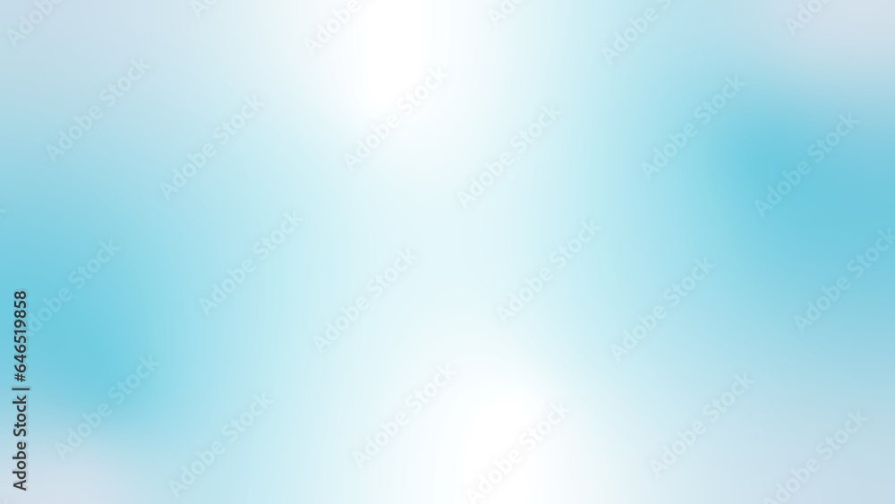Soft blue gradient abstract background.