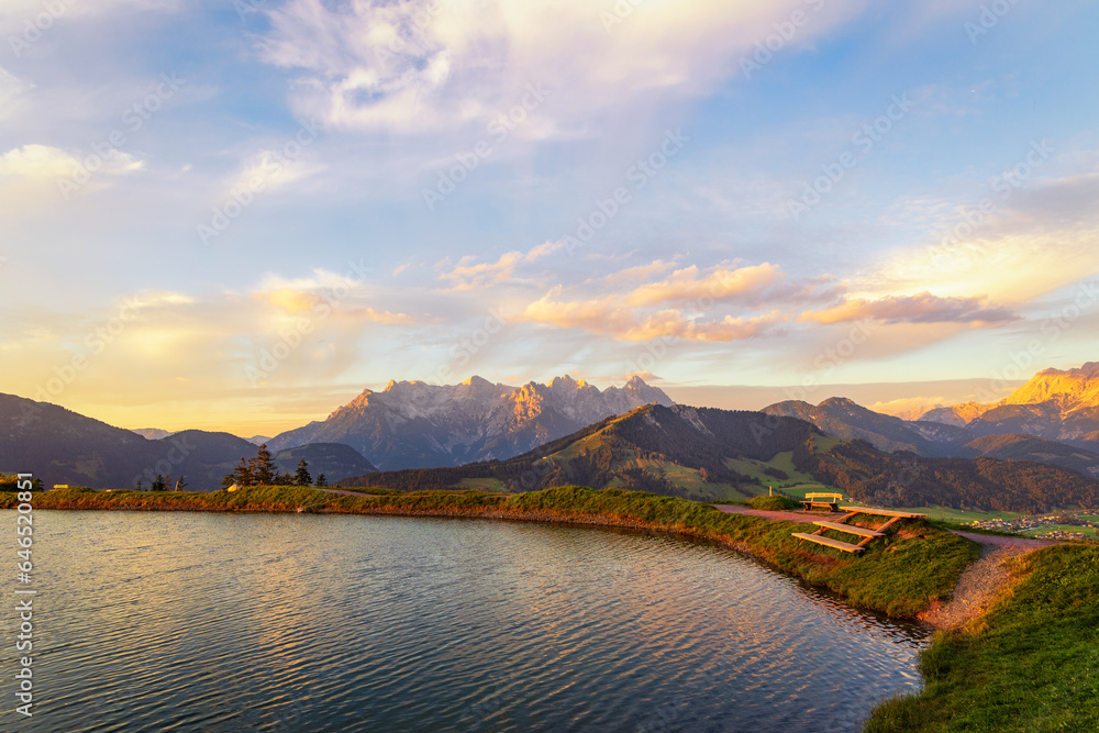 Fototapeta premium Majestic Lakes - Collection Miscellaneous Lakes