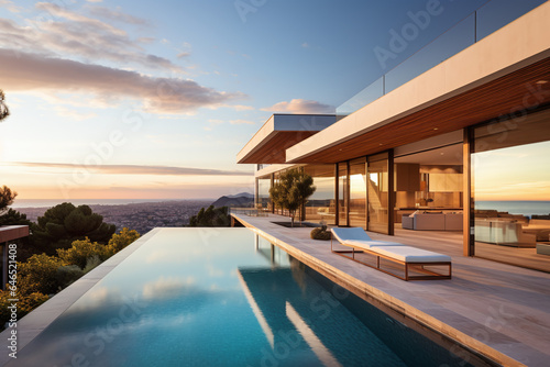 Modern Villa with Stunning Pool in the Sun © wiizii