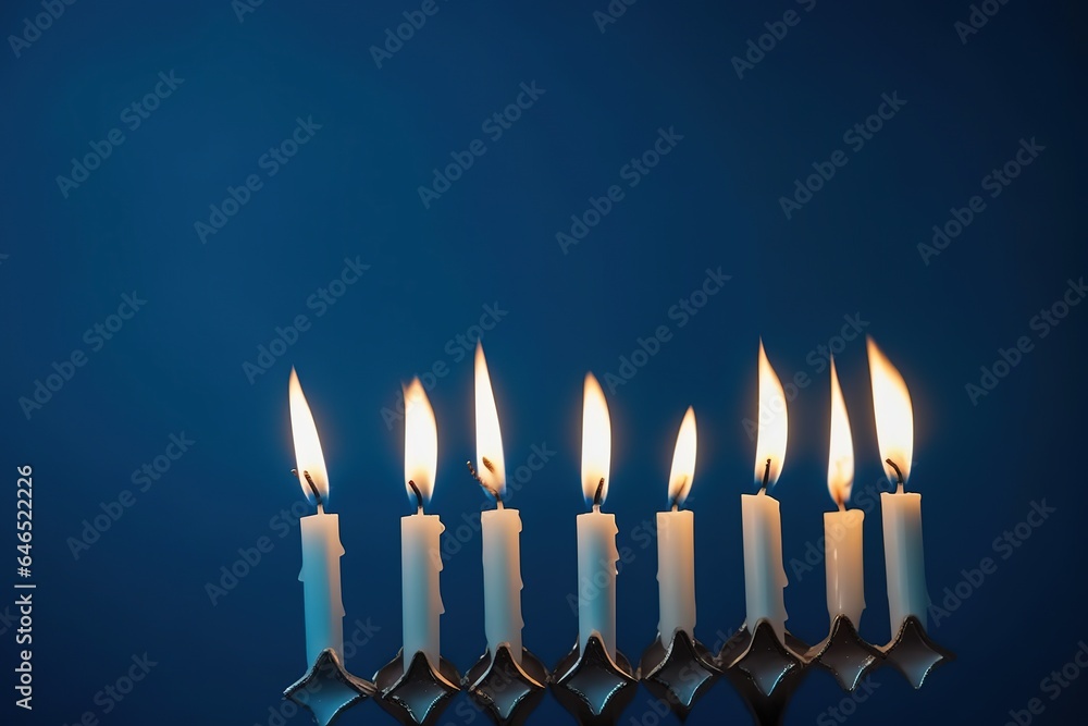 Happy Hanukkah Concept. Hanukkah Background. Hanukkah Theme. Generative Ai. Happy Hanukkah Concept. Hanukkah Background. Hanukkah Theme. Generative Ai.