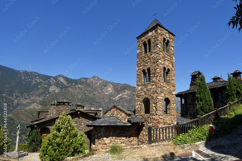  church of Auvinya (Aubinya) Andorra