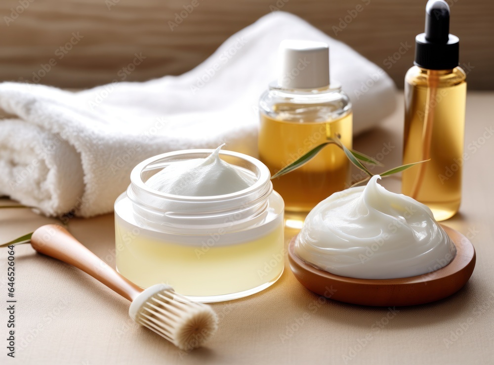 Facial and body cream Facial and body cream