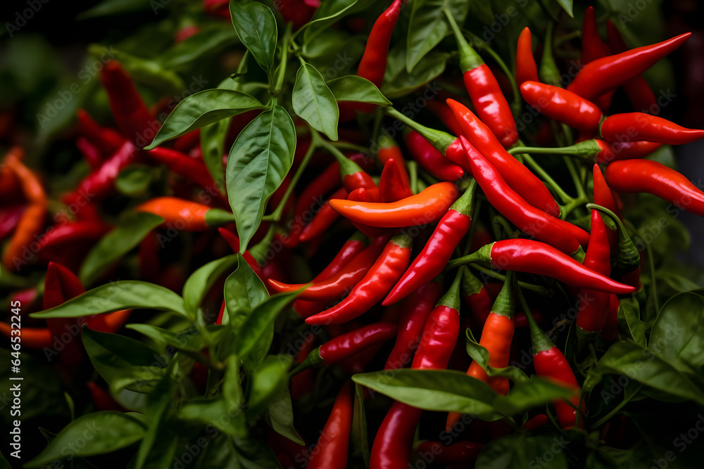 Vibrant Thai Chili Pepper