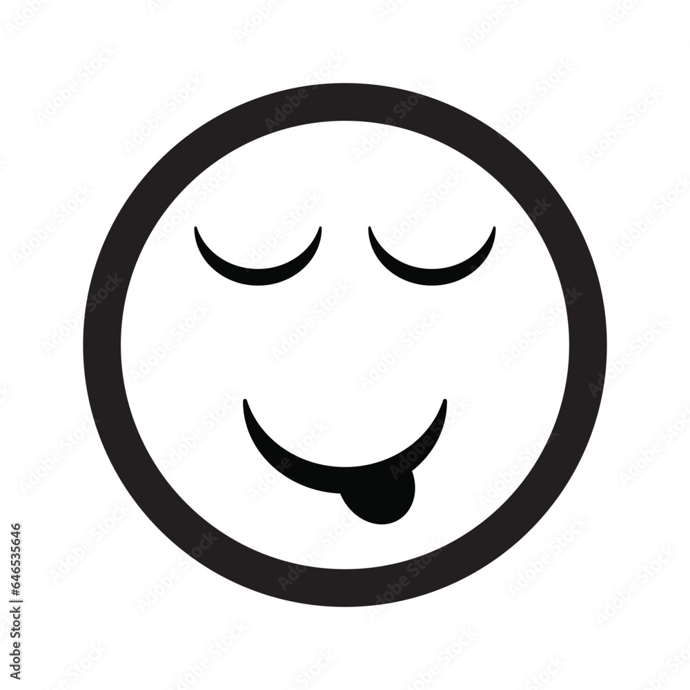 Emoji face reaction icon design Emoji face reaction icon design
