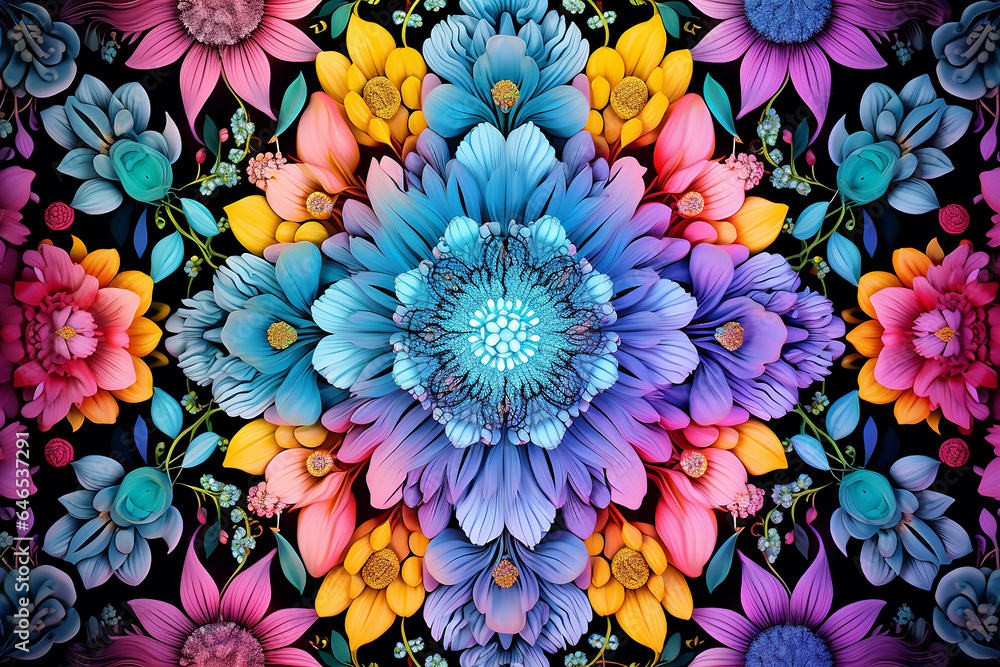 seamless pattern with flowers seamless pattern with flowers