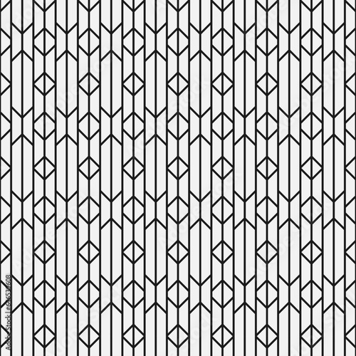 Abstract geometric seamless pattern lines.
