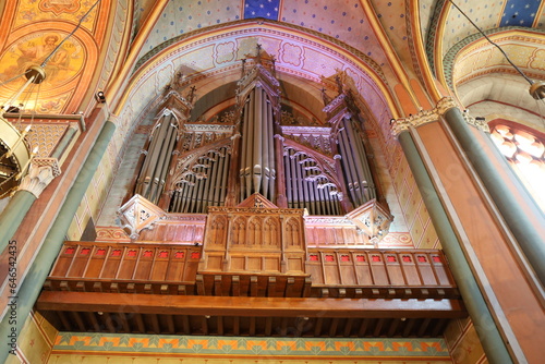 La cathédrale Saint Caprais, ville de Agen, département du Lot et Garonne, France