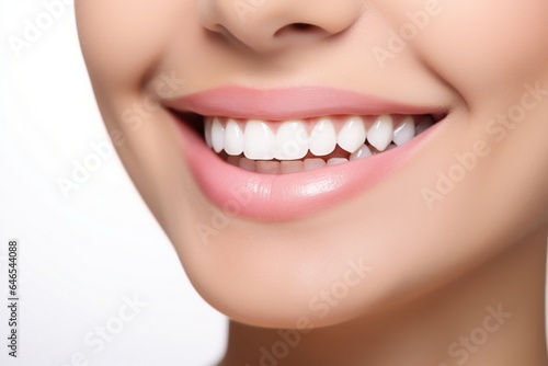 A woman brushing her teeth with a brush  closeup  healthy teeth closeup  teeth closeup  teeth closeup  women healthy teeth closeup