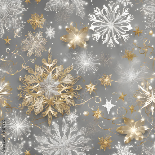 Holiday shimmering gold and silver background seq 12 of 43