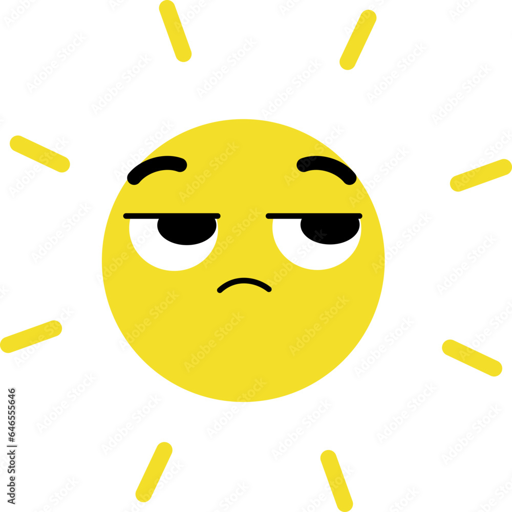 Sun Face Looking Right Mistrust Sun Face Looking Right Mistrust