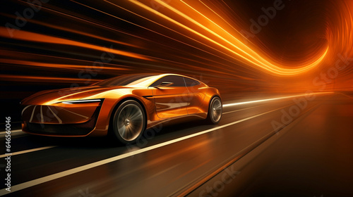 Light automobile driving sport race modern vehicle luxury car auto speed transportation © SHOTPRIME STUDIO
