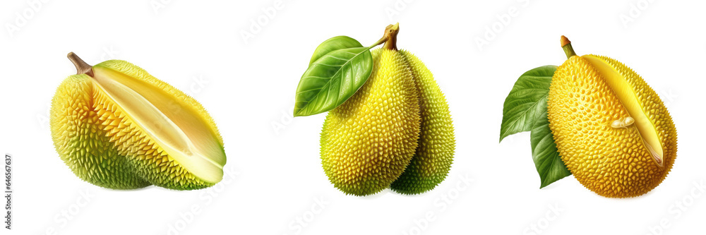 Jackfruit , Isolated On Transparent, PNG Jackfruit , Isolated On Transparent, PNG