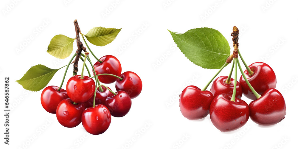 Nanking cherry , Isolated On Transparent, PNG Nanking cherry , Isolated On Transparent, PNG
