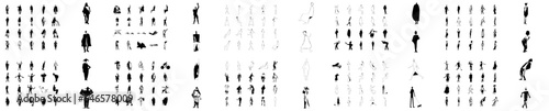 Architecture silhouette set