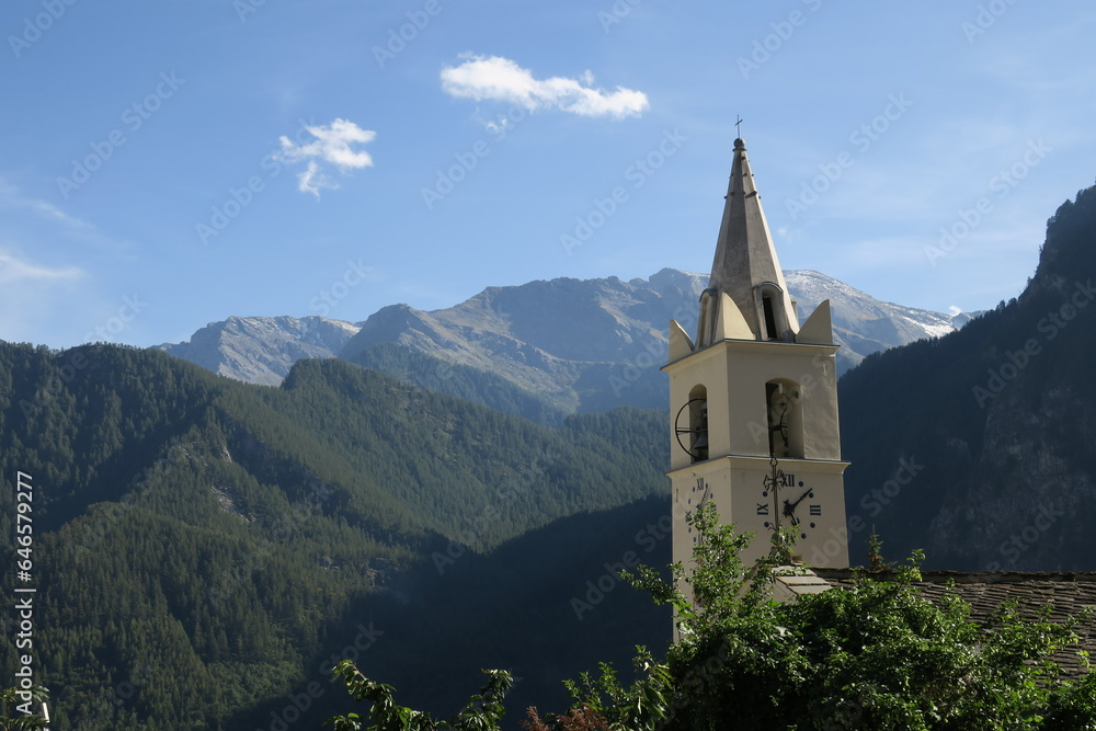 church in the mountains