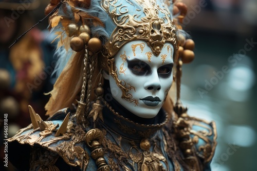 city carnival mask © Kanchana
